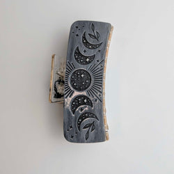 Hair Claw Interchangeable 4" Set - Moon Phases - view 2