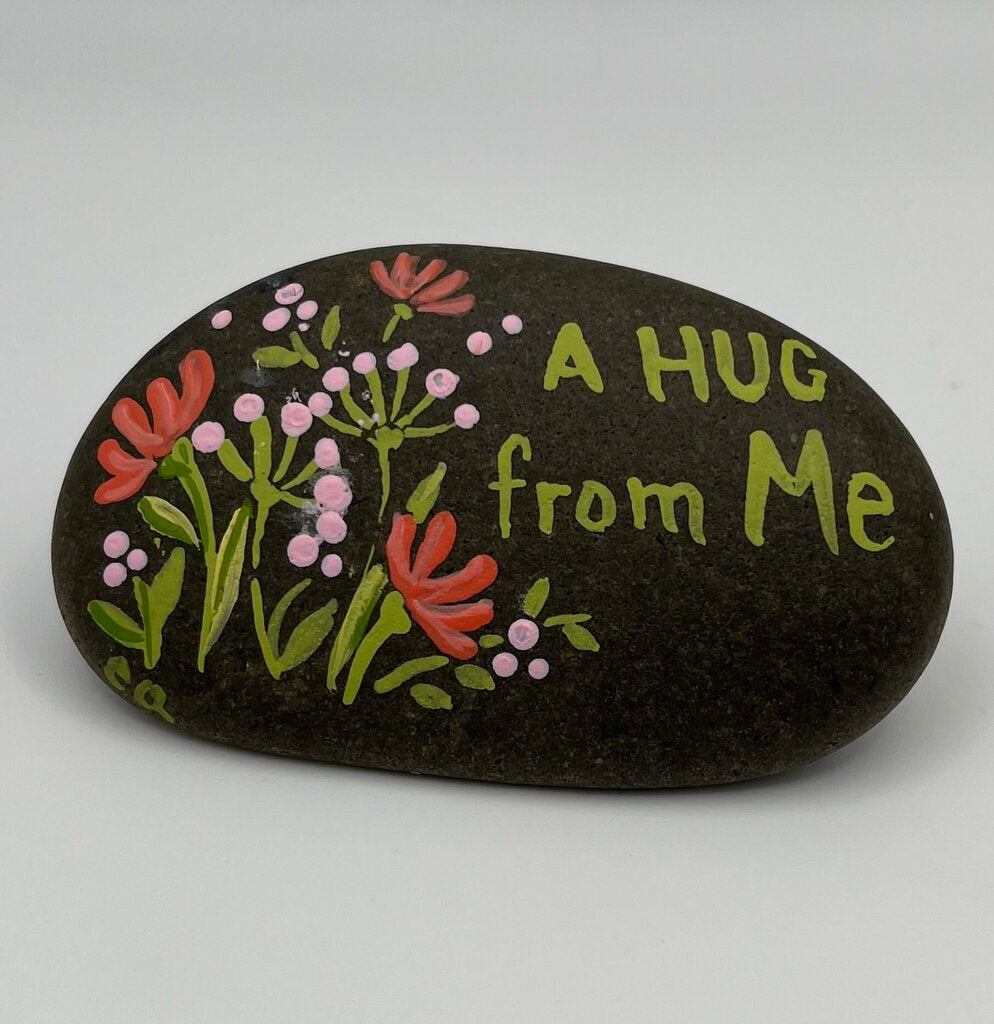Rock sm nat "A hug from me"