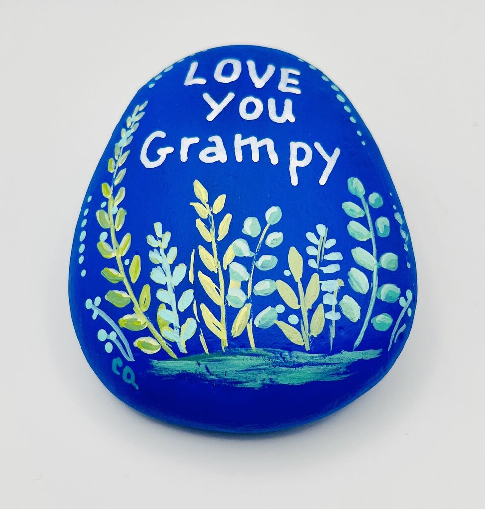 Rock LG blue "Love You Grampy"