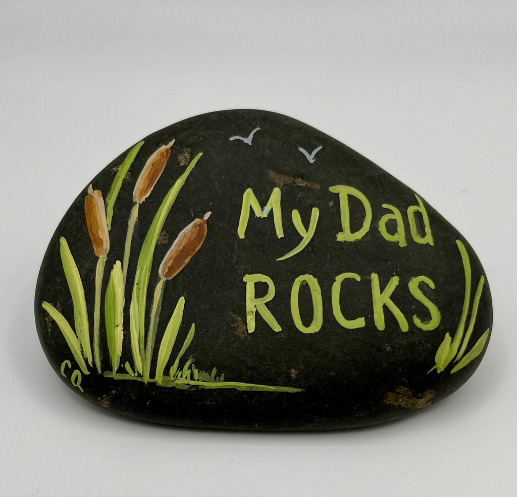 Rock LG natural "My Dad Rocks"
