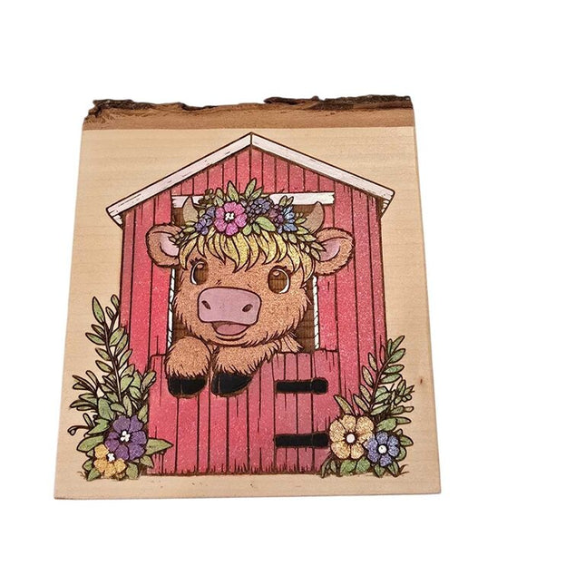 Cutie in the Red Barn