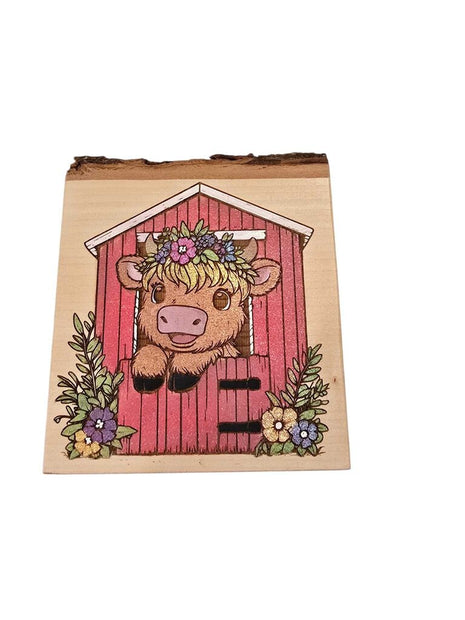 Cutie in the Red Barn