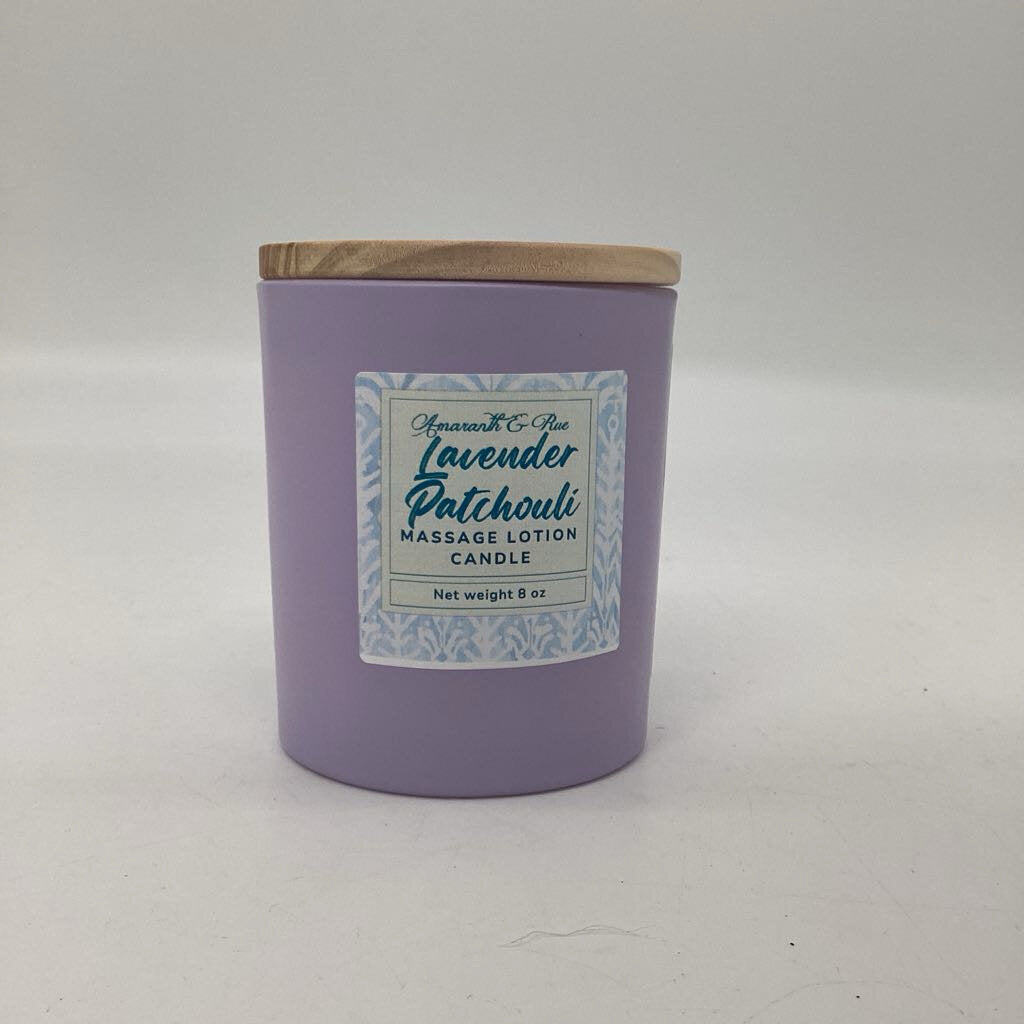 Patchouli Lavender Massage Candle
