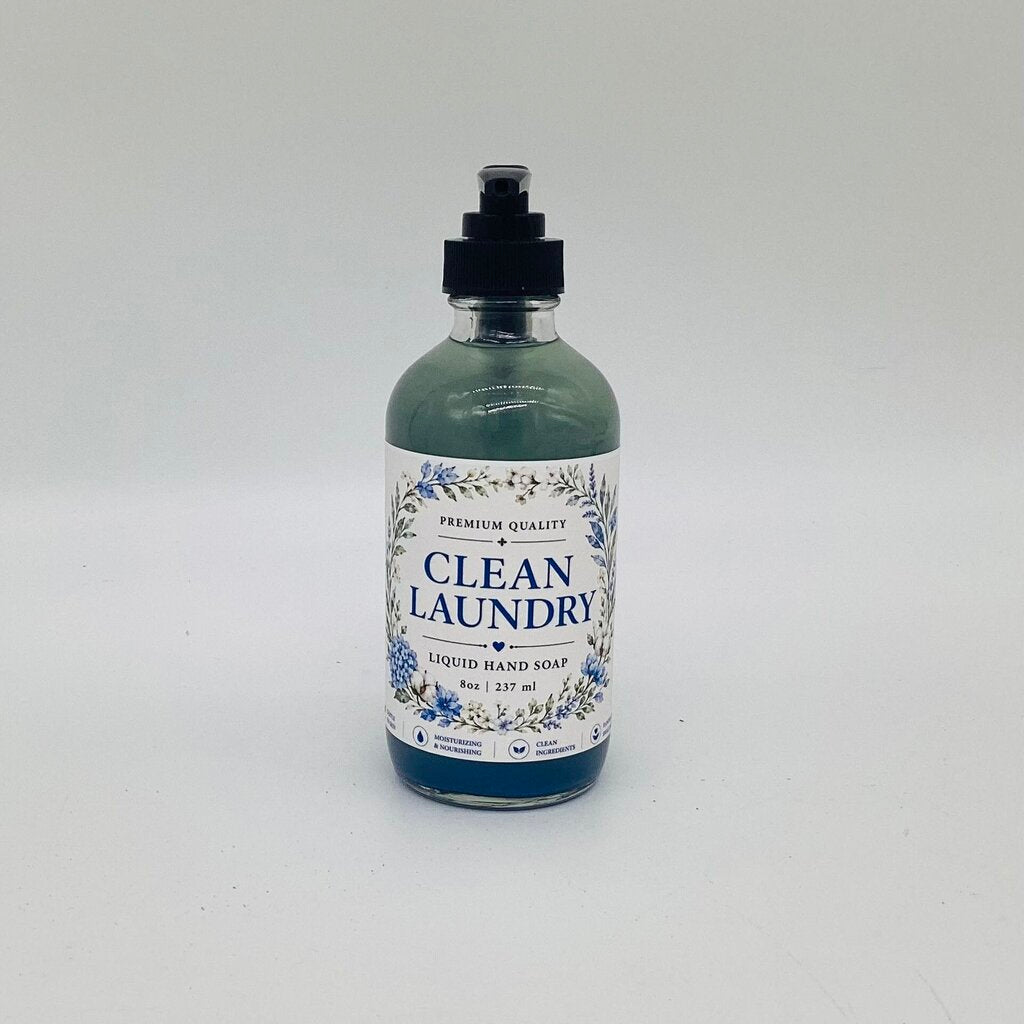 Liquid Hand Soap - Clean Laundry