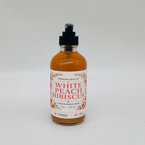 Liquid Hand Soap - White Peach Hibiscus