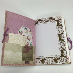 Beginner junk journal-purple - view 2