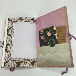 Beginner junk journal-purple - view 6