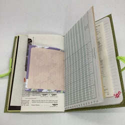 Beginner junk journal-green - view 4