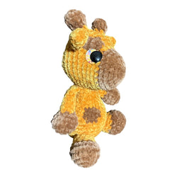 Crocheted sitting giraffe - view 2