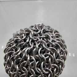 Silver juggling ball/foot bag - aluminum, 2 ounce - view 1