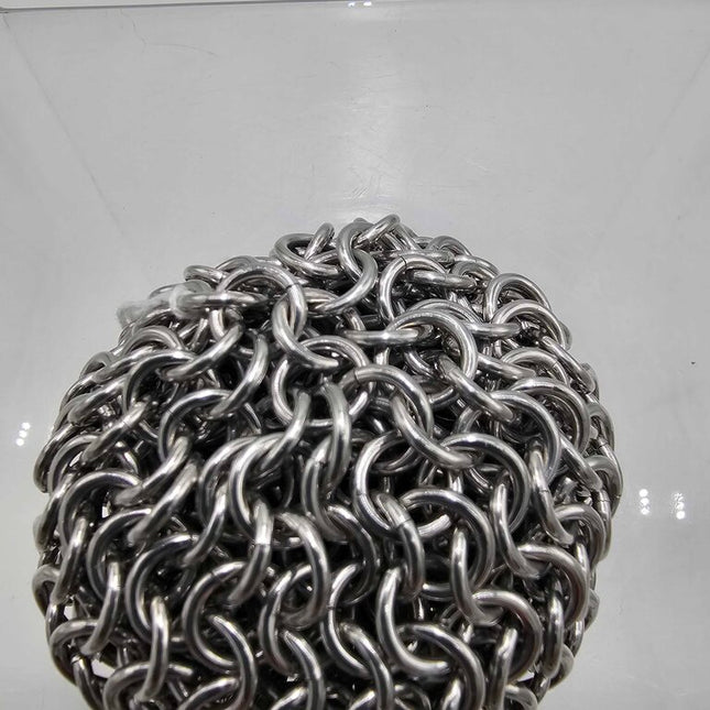 Silver juggling ball/foot bag - aluminum, 2 ounce