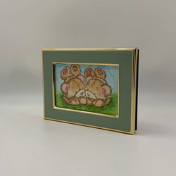 Framed Magnet - Hand Watercolored Bears - view 2