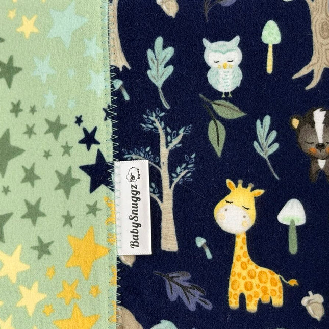 Blanket & Burp Cloth Set