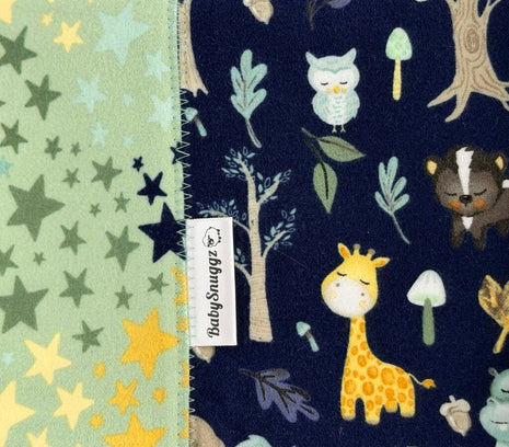 Blanket & Burp Cloth Set