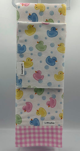 Blanket & Burp Cloth Set