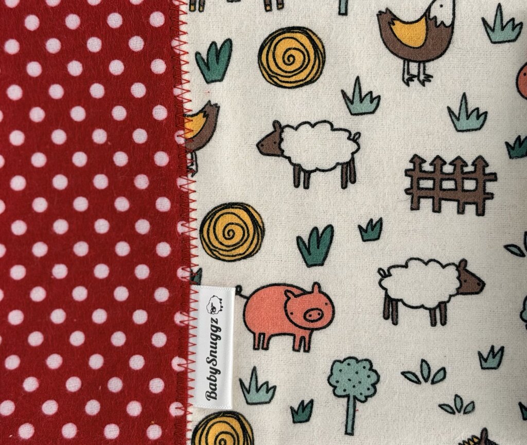 Blanket & Burp Cloth Set