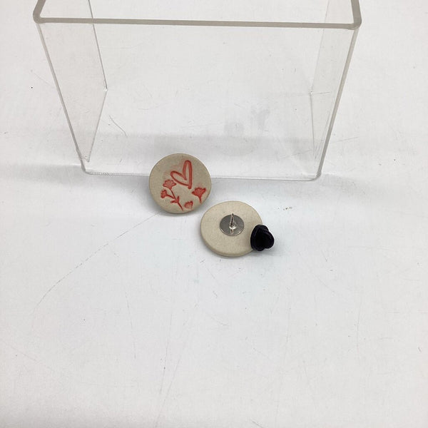 Heart Flower Pin