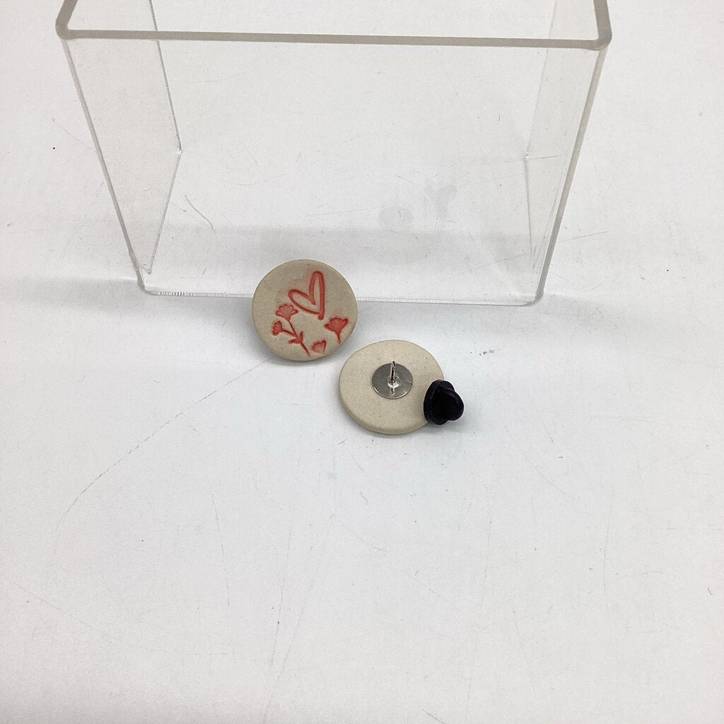 Heart Flower Pin