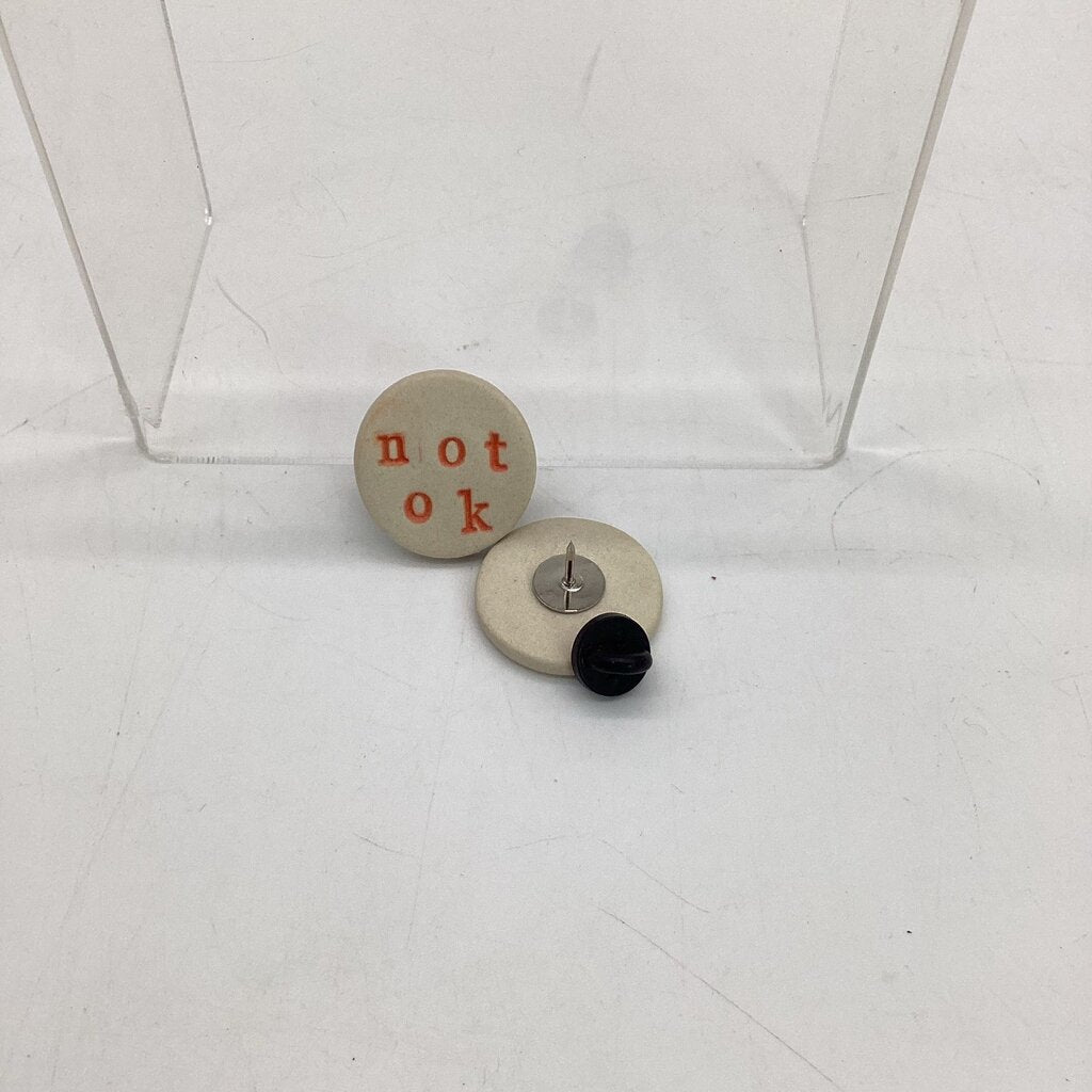 Not OK Pin