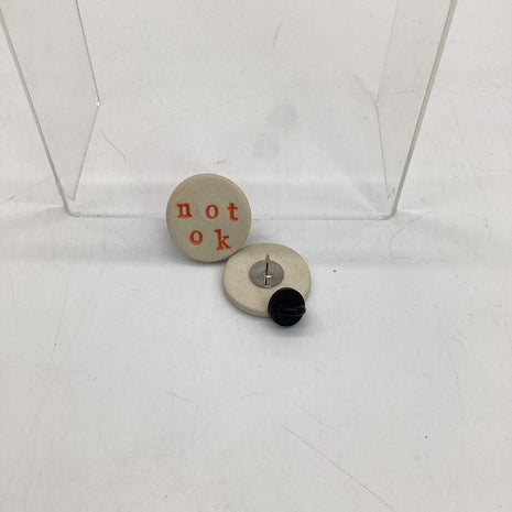 Not OK Pin