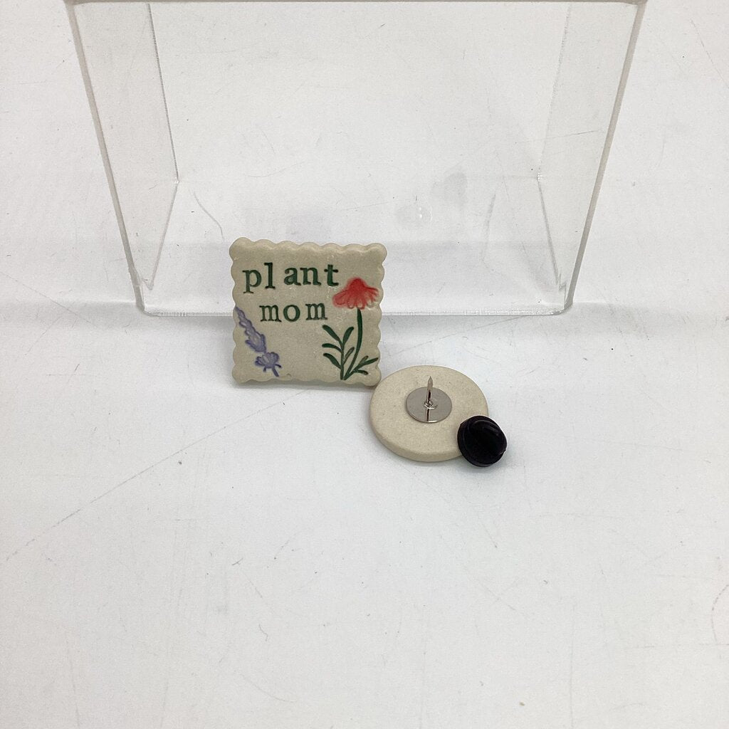 Plant Mom Pin