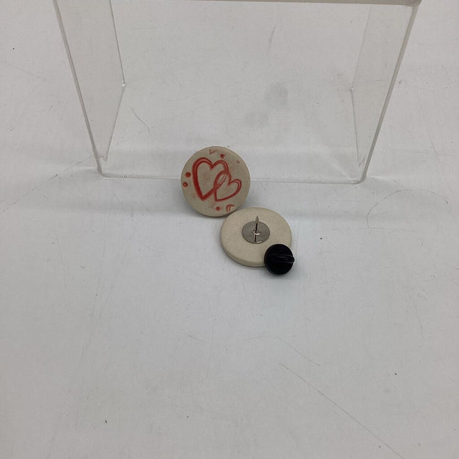 Two Hearts Pin