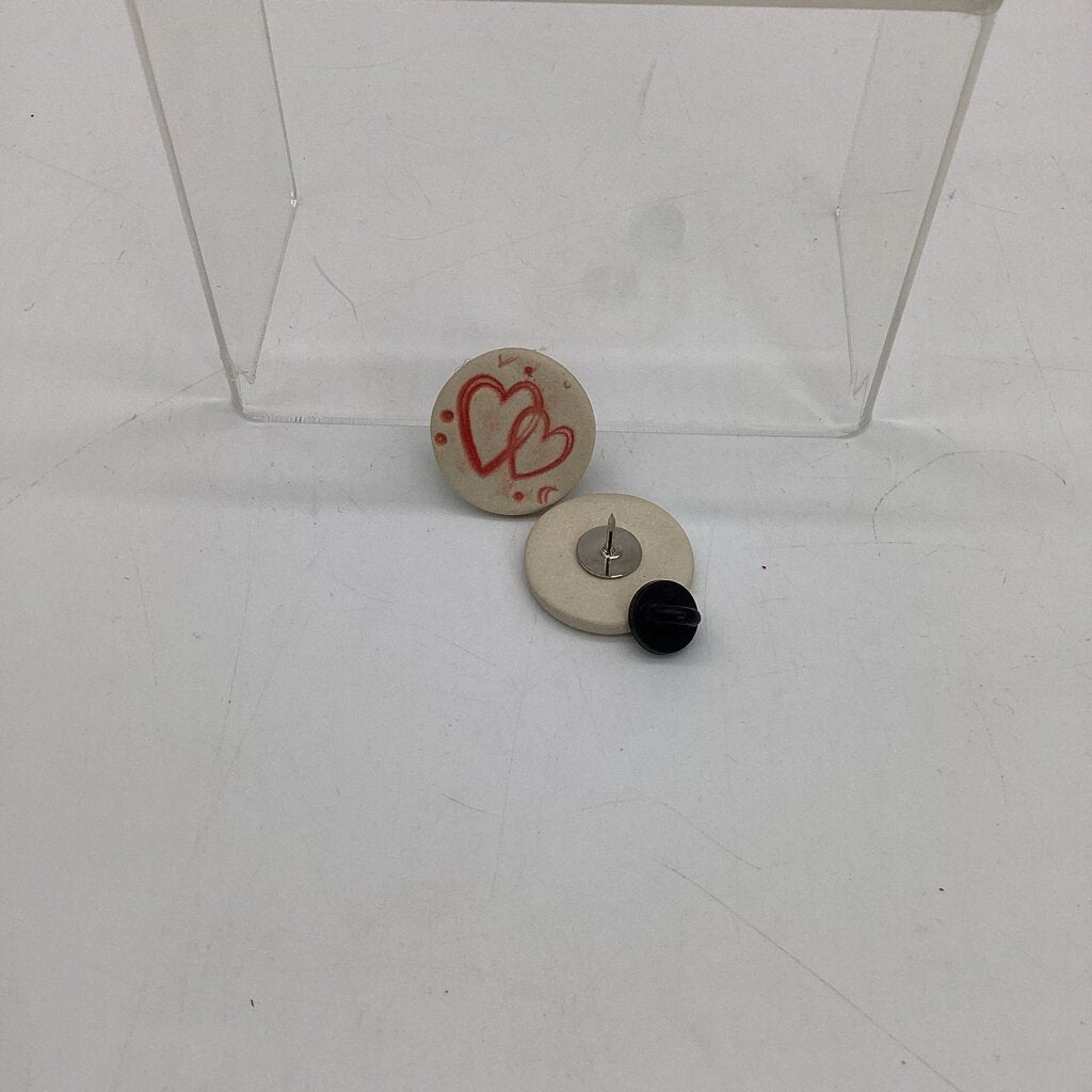Two Hearts Pin