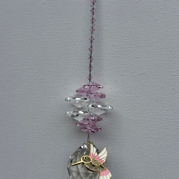 HUMMINGBIRD OCTAGON PINK