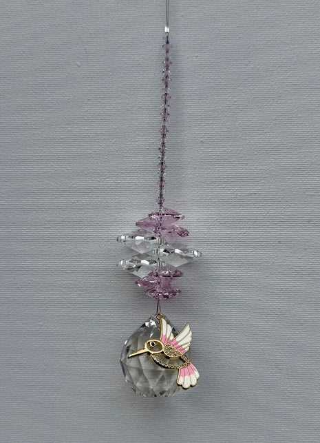 HUMMINGBIRD OCTAGON PINK
