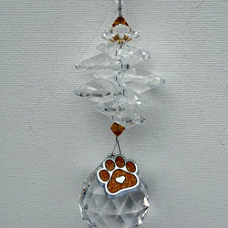 PAW PRINT OCTAGON RUST - view 2