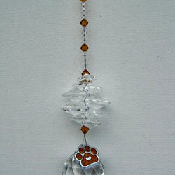 PAW PRINT OCTAGON RUST - view 1