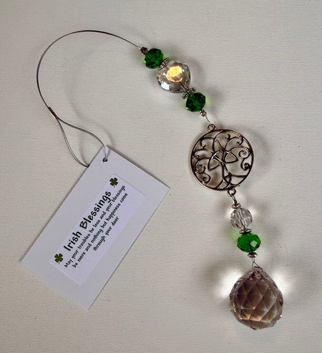 IRISH CRYSTAL SUNCATCHER