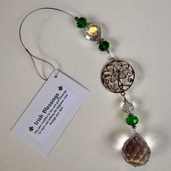 IRISH CRYSTAL SUNCATCHER - view 1