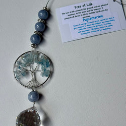 TREE OF LIFE AQUAMARINE - view 1