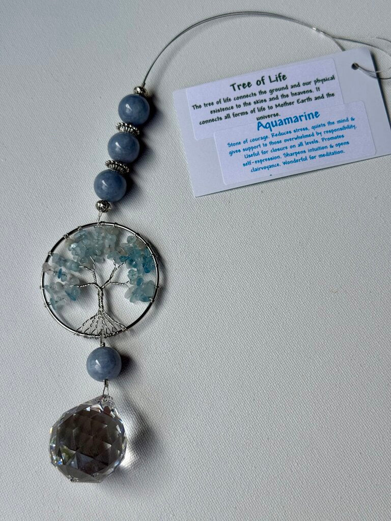TREE OF LIFE AQUAMARINE
