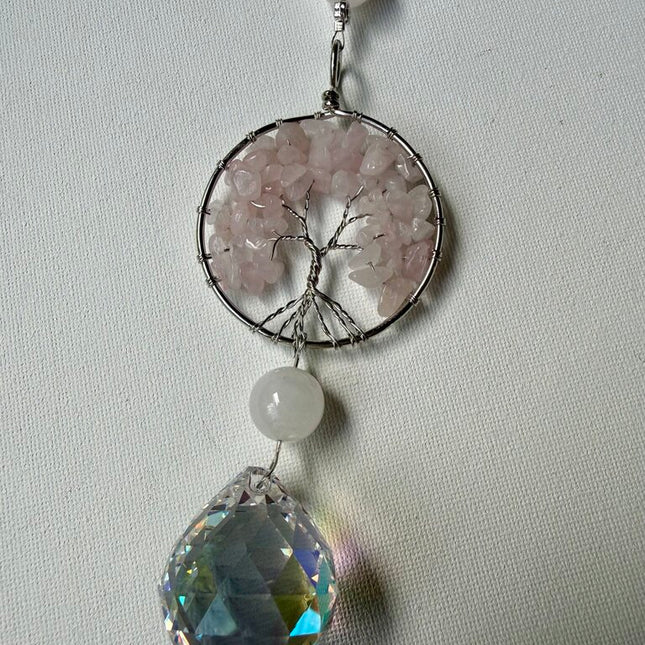 TREE OF LIFE ROSE QUARTZ