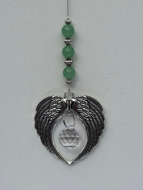 ANGEL WINGS GREEN ADVENTURINE