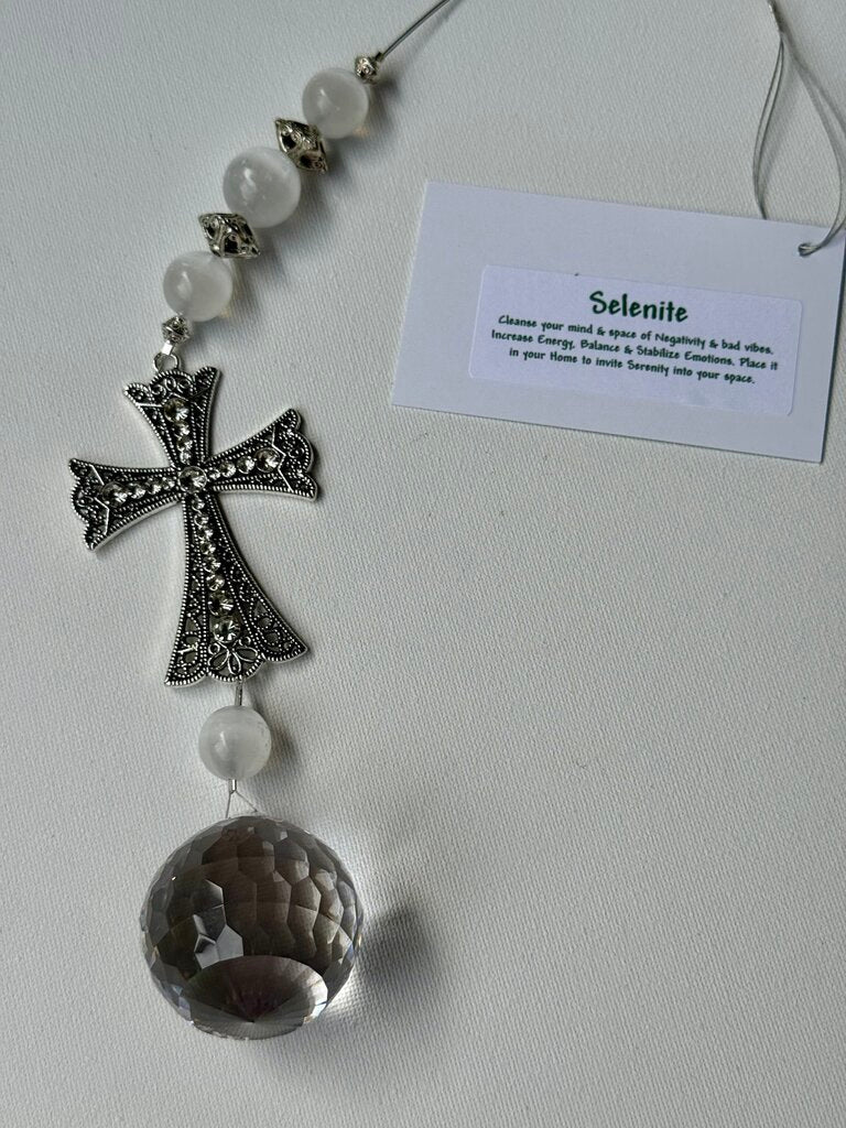 CROSS 40MM SELENITE