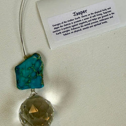 JASPER NUGGET 30MM TEAL - view 2