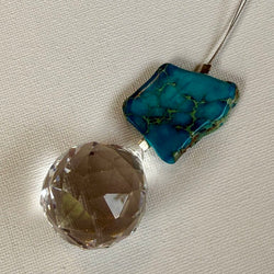 JASPER NUGGET 30MM TEAL - view 1