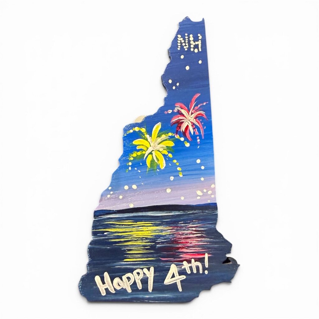 NH shape magnet Fireworks 4th