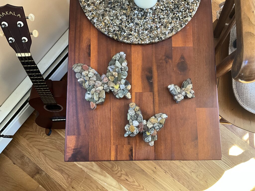 Resin-Butterfly Trio