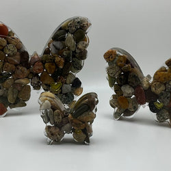 Resin-Butterfly Trio - view 2