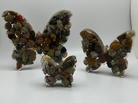 Resin-Butterfly Trio