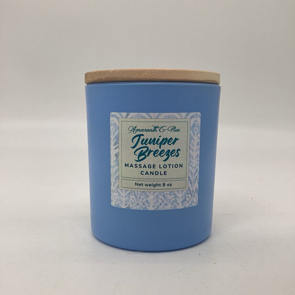 Juniper Massage Candle