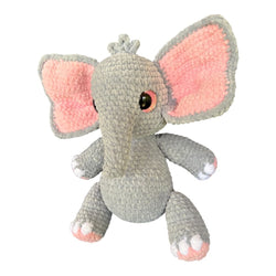 Crocheted elephant stuffie - view 2