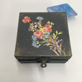 Grey Floral Jewelry Box