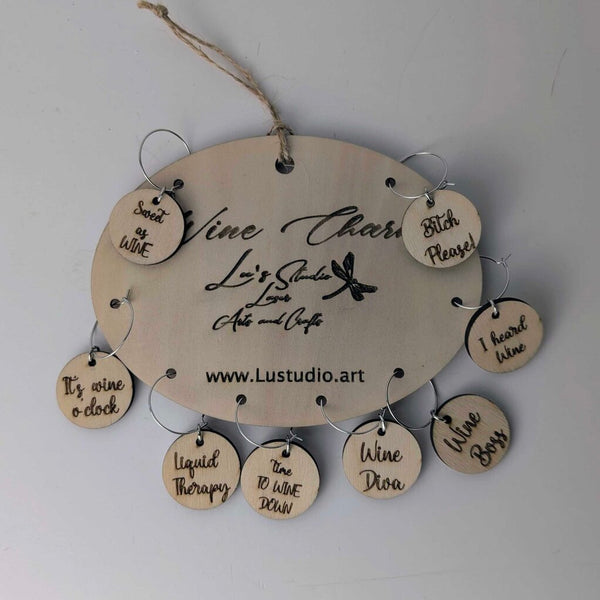 Drink charms, wine charms