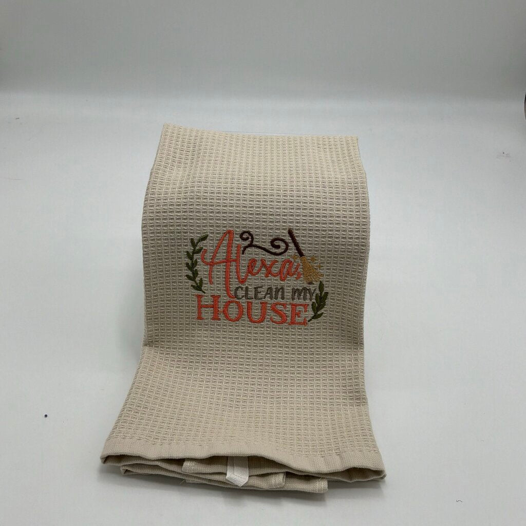 EMBROIDERED KITCHEN TOWEL