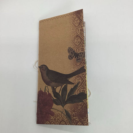 Bird handmade junk journal